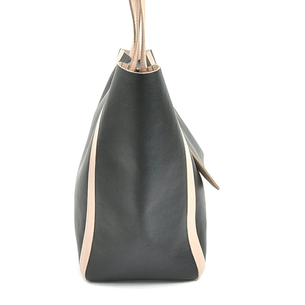 Salvatore Ferragamo leather bag black shoulder pink Black Pink